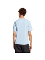 Dámské tričko adidas Essentials Small Logo, svetlo modré, JY4962