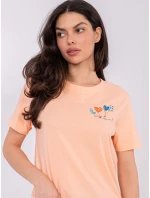 Tričko D12022M02844A peach Tričko D12022M02844A peach