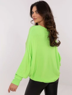 Sveter DHJ SW 8862.91 fluo zelený