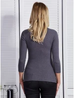 Blúzka CZ BZ 4250.06 tmavo šedá