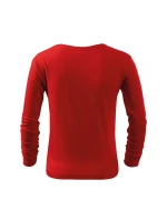 Detské tričko Fit-T LS červené