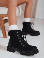 Dámske zateplené trapper čierne FashionStreet ZY1292