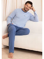 Pyžamo Regina 6009 s dlhými rukávmi, veľkosti M–3XL, Z26 Pyžamo Regina 6009 s dlhými rukávmi, veľkosti M–3XL, Z26
