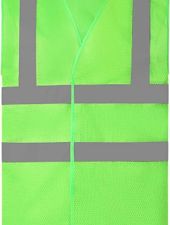 Yoko HVW 120 Hi-Vis bezpečnostná vesta zo sieťoviny 79.W120 limetková