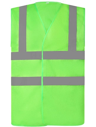 Yoko HVW 120 Hi-Vis bezpečnostná vesta zo sieťoviny 79.W120 limetková Yoko HVW 120 Hi-Vis bezpečnostná vesta zo sieťoviny 79.W120 limetková