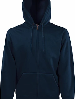 Fruit of the Loom Premium mikina s kapucňou 16.2034 tmavomodrá