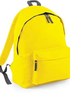 BagBase BG 125 Originálny módny batoh 52.0125 žltý/grafitovo sivý