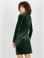 Dámske šaty RP SK 8157.06X tmavozelená - Rue Paris