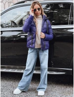 Dámska prešívaná bunda MALLA navy blue FashionStreet TY1973
