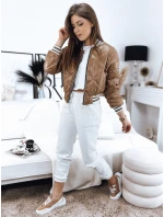 Dámska bunda BOMBER camel FashionStreet TY3431