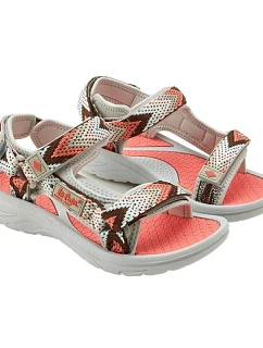 Lee Cooper Dámske sandále na suchý zips Letné plážové topánky Light Grey Pink Women's