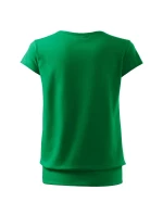 Mestské tričko stredne zelené