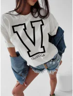 Dámske tričko 277843 ecru - Ola Voga