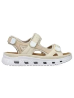 Pohodlné sandále na suchý zips Rieker W RKR691 beige
