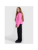 Dievčenská páperová bunda so syntetickou výplňou 4F 4FJRAW25TDJAF0816-54S