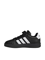 Detská obuv adidas Grand Court 3.0 black and white KJ4369