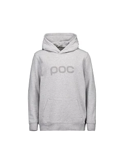Mikina s kapucňou POC Hood Jr, sivá