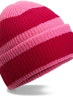 Beechfield B 391R Pletená čiapka „Color Block“ 53.391R true pink/classic red