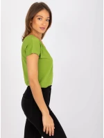 Tričko RV TS 4832.42P svetlo zelená Tričko RV TS 4832.42P svetlo zelená