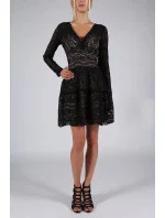Dámske spoločenské šaty 18288 čierne - YourNewStyle