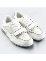 Bielo-šedé dámske dvojfarebné tenisky "adidasky" (AD-585) Bielo-šedé dámske dvojfarebné tenisky "adidasky" (AD-585)