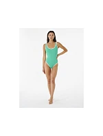 RIP CURL Premium Surf Cheeky One Piece Zelené plavky