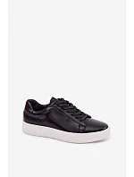 Pánske tenisky z eko kože Black Velton Pánske tenisky z eko kože Black Velton
