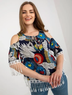 Blúzka AT BZ 2601.67 tmavo modrá