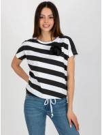 Blúzka RV BZ 8741.93 biela a čierna