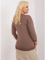 Blúzka RV BZ 9143.87P hnedá