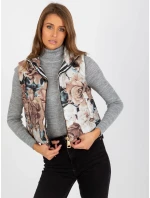 Dámska vesta RV KZ 11445.98P béžová