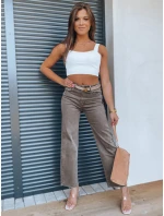 Dámske džínsové nohavice NARIN coffee FashionStreet UY1329