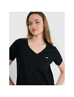 Dámske hladké tričko oversize 4F 4FRSS25TTSHF2778-20S dámske Dámske hladké tričko oversize 4F 4FRSS25TTSHF2778-20S dámske