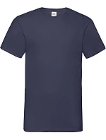 Tričko Fruit of the Loom Valueweight s výstrihom do V 16.1066, tmavomodré Tričko Fruit of the Loom Valueweight s výstrihom do V 16.1066, tmavomodré