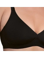 Selma Pure mäkká podprsenka s kosticami 5231 čierna - RosaFaia Selma Pure mäkká podprsenka s kosticami 5231 čierna - RosaFaia