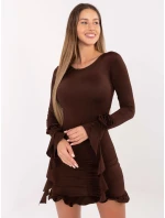 Šaty MI SK A1565.80 hnedé