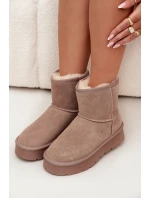 Dámske snežnice W5825 Brown - Sweet Shoes Dámske snežnice W5825 Brown - Sweet Shoes