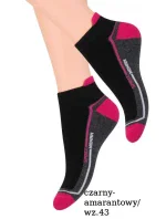 Dámske členkové ponožky Steven art.050