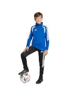 Detská mikina adidas Tiro 26 League Training Top modrá a biela JY7162