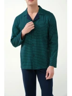 Vamp - Pyžamo na gombíky s geometrickou potlačou 21602 - Vamp Vamp - Pyžamo na gombíky s geometrickou potlačou 21602 - Vamp