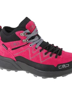 Dámske turistické topánok Kaleepso Mid W 31Q4916-H921 Tmavo ružová s čiernou - CMP