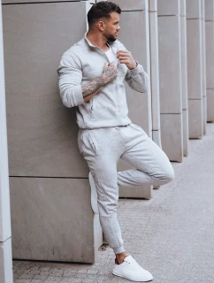 FashionStreet pánske svetlosivé tepláky AX0732