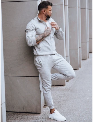 FashionStreet pánske svetlosivé tepláky AX0732