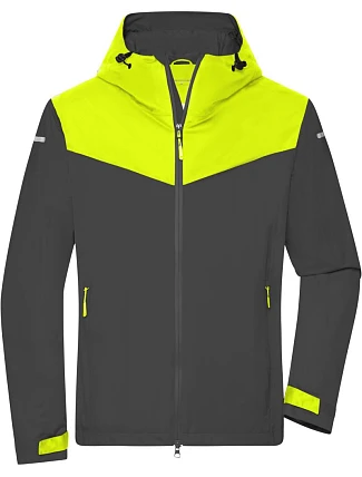 Daiber JN 1180 Pánska outdoorová softshellová bunda 02.1180 carbon/bright yellow/carbon Daiber JN 1180 Pánska outdoorová softshellová bunda 02.1180 carbon/bright yellow/carbon