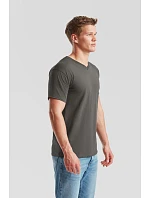 Fruit of the Loom Valueweight V-Neck T Tričko s výstrihom do V 16.1066 čierne