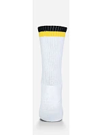 Mr. Socks L 05006 Tenisové ponožky „Two Tone“ 88.5006 biela/čierna/žltá
