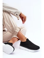 Damskie Wsuwane Buty Sportowe Czarne Ferive