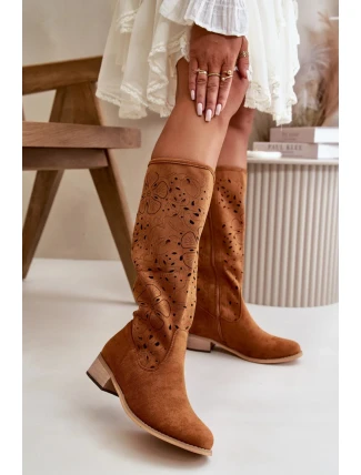 Dámske šnurovacie topánky NS525P / 199135 Camel brown - Seastar Dámske šnurovacie topánky NS525P / 199135 Camel brown - Seastar