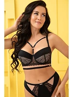 Gorsenia F003 Nohavičky Joy black M-3XL