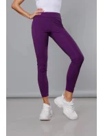 Dámske tréningové legíny Dark Purple (54350)